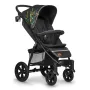 Carucior sport, Lionelo, Annet Tour Dreamin, Editie Limitata, De la nastere, Capotina impermeabila, Cu filtru UPF 50+, Cu maner reglabil, Plasa de tantari, Suport biberon, Saculet pentru picioare, Pana la 22 kg, Cu certificare TUV, Negru - 4