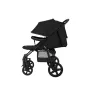 Carucior sport, Lionelo, Annet Plus, De la nastere, Cu accesorii si capotina XXL reglabila, 0 - 22 Kg, Conform cu standardele europene de securitate EN1888-1 si EN1888-2, Negru - 11