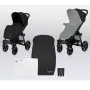 Carucior sport, Lionelo, Annet Plus, De la nastere, Cu accesorii si capotina XXL reglabila, 0 - 22 Kg, Conform cu standardele europene de securitate EN1888-1 si EN1888-2, Negru - 24
