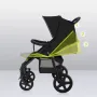 Carucior sport, Lionelo, Annet Plus, De la nastere, Cu accesorii si capotina XXL reglabila, 0 - 22 Kg, Conform cu standardele europene de securitate EN1888-1 si EN1888-2, Negru - 27