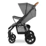 Carucior sport, Lionelo, Annet Tour, De la nastere, Cu capotina impermeabila, Cu filtru UPF 50+, Cu maner reglabil, Plasa de tantari, Suport biberon, Saculet pentru picioare, Pana la 22 kg, Cu certificare TUV, Gri - 13