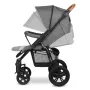 Carucior sport, Lionelo, Annet Tour, De la nastere, Cu capotina impermeabila, Cu filtru UPF 50+, Cu maner reglabil, Plasa de tantari, Suport biberon, Saculet pentru picioare, Pana la 22 kg, Cu certificare TUV, Gri - 12