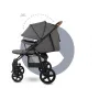 Carucior sport, Lionelo, Annet Tour, De la nastere, Cu capotina impermeabila, Cu filtru UPF 50+, Cu maner reglabil, Plasa de tantari, Suport biberon, Saculet pentru picioare, Pana la 22 kg, Cu certificare TUV, Gri - 21