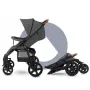Carucior sport, Lionelo, Annet Tour, De la nastere, Cu capotina impermeabila, Cu filtru UPF 50+, Cu maner reglabil, Plasa de tantari, Suport biberon, Saculet pentru picioare, Pana la 22 kg, Cu certificare TUV, Gri - 23