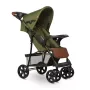 Carucior sport, Lionelo, Emma Plus, Cu tavita, 2 Suporturi pentru pahar, Geanta accesorii, Conform cu standardul european de securitate EN1888-1, Forest Green - 4