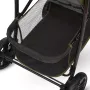 Carucior sport, Lionelo, Emma Plus, Cu tavita, 2 Suporturi pentru pahar, Geanta accesorii, Conform cu standardul european de securitate EN1888-1, Forest Green - 10