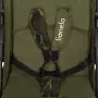 Carucior sport, Lionelo, Emma Plus, Cu tavita, 2 Suporturi pentru pahar, Geanta accesorii, Conform cu standardul european de securitate EN1888-1, Forest Green - 13