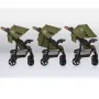 Carucior sport, Lionelo, Emma Plus, Cu tavita, 2 Suporturi pentru pahar, Geanta accesorii, Conform cu standardul european de securitate EN1888-1, Forest Green - 25