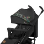 Carucior sport compact, Lionelo, Irma, Spatar ajustabil in 4 pozitii, Suport picioare reglabil, Manere rotative, Pliere tip umbrela, 6- 36 luni, Pana la 15 kg, Conform cu EN1888-1:2018, Negru - 11