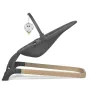 Fotoliu balansoar, Lionelo June AIR, Cu arcada cu jucarii, Ergonomic, Permite circulatia aerului, Balansare manuala, Pliabil, 0 luni+, Gri - 8