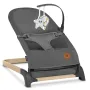 Fotoliu balansoar, Lionelo June AIR, Cu arcada cu jucarii, Ergonomic, Permite circulatia aerului, Balansare manuala, Pliabil, 0 luni+, Gri - 4