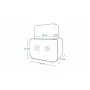 Incalzitor biberoane, Lionelo, ThermUp Double, 2 biberoane, 3 - 5 min, Temperatura constanta pana la 24 h, Sterilizare, Dezghetare, Fara BPA, Alb - 10