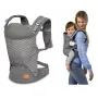 Marsupiu bebe, Lionelo, Margareet, Cu 3 pozitii de transport, Cu gluga, Pana la 20 Kg, Aprobat de Institutul International de Displazie de Sold, Conform cu standardul european de securitate CEN TR 16512, Wave - 3