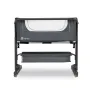 Patut co-sleeper, Lionelo, Timon, 3 in 1, Pliabil, Cu setare unghiulara, Reglabil in 6 pozitii pe inaltime, Din Aluminiu, 90x50 cm, Conform cu standardele europeane de securitate EN1130 si EN16890, Gri - 7