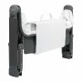 Patut co-sleeper, Lionelo, Timon, 3 in 1, Pliabil, Cu setare unghiulara, Reglabil in 6 pozitii pe inaltime, Din Aluminiu, 90x50 cm, Conform cu standardele europeane de securitate EN1130 si EN16890, Gri - 12