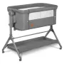 Patut co-sleeper, Lionelo, Leonie, Plus, Pliabil, Cu sistem de leganare, Cu setare unghiulara, Reglabil in 6 pozitii pe inaltime, Conform cu standardele europeane de securitate EN1130 si EN16890, Gri - 5