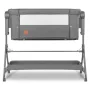 Patut co-sleeper, Lionelo, Leonie, Plus, Pliabil, Cu sistem de leganare, Cu setare unghiulara, Reglabil in 6 pozitii pe inaltime, Conform cu standardele europeane de securitate EN1130 si EN16890, Gri - 11