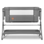 Patut co-sleeper, Lionelo, Leonie, Plus, Pliabil, Cu sistem de leganare, Cu setare unghiulara, Reglabil in 6 pozitii pe inaltime, Conform cu standardele europeane de securitate EN1130 si EN16890, Gri - 16