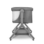 Patut co-sleeper, Lionelo, Leonie, Plus, Pliabil, Cu sistem de leganare, Cu setare unghiulara, Reglabil in 6 pozitii pe inaltime, Conform cu standardele europeane de securitate EN1130 si EN16890, Gri - 20