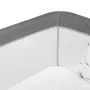 Patut co-sleeper, Lionelo, Leonie, Plus, Pliabil, Cu sistem de leganare, Cu setare unghiulara, Reglabil in 6 pozitii pe inaltime, Conform cu standardele europeane de securitate EN1130 si EN16890, Gri - 27