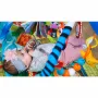 Salteluta  interactiva Lionelo, Agnes, Cu jucarii, Conform cu standardul european de securitate EN71, 142x142x45 cm, Multicolor - 13