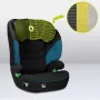 Scaun auto, Lionelo, Lars i-Size, Cu tetiera reglabila in 10 pozitii, Cu pozitionare spre sensul de mers, 15-36 Kg, 100-150 cm, Conform cu standardul european de securitate ECE R129/03, Negru/Albastru - 13