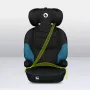 Scaun auto, Lionelo, Lars i-Size, Cu tetiera reglabila in 10 pozitii, Cu pozitionare spre sensul de mers, 15-36 Kg, 100-150 cm, Conform cu standardul european de securitate ECE R129/03, Negru/Albastru - 14