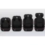 Scaun auto, Lionelo, Lars i-Size, Cu tetiera reglabila in 10 pozitii, Cu pozitionare spre sensul de mers, 15-36 Kg, 100-150 cm, Conform cu standardul european de securitate ECE R129/03, Negru/Rosu - 11
