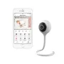 Video monitor, Lionelo, Babyline Smart, Cu aplicatie Smart Life, Cablu USB, Conexiune Wifi, Comunicare bidirectionala, Senzor de temperatura, Alb - 1