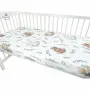 Cearceaf cu elastic, MimiNu, Pentru patut 120X60 cm, Din bumbac certificat Oeko Tex Standard 100, Lulu Natural - 4