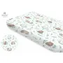 Cearceaf cu elastic, MimiNu, Pentru patut 140X70 cm, Din bumbac certificat Oeko Tex Standard 100, Lulu Natural - 4
