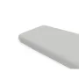 Cearceaf cu elastic, MimiNu, Pentru pat 160x80 cm,  Din bumbac certificat Oeko Tex Standard 100, Colectia Royal, Grey
