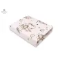 Cearceaf cu elastic, MimiNu, Pentru landou, carucior si cosulet, Dimensiune 80x35 cm, Din bumbac certificat Oeko Tex Standard 100, Design, Little Ballerina Pink - 3