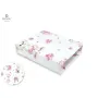 Cearceaf cu elastic, MimiNu, Pentru patut 120X60 cm, Din bumbac certificat Oeko Tex Standard 100, Design, Pink Ballerina - 4