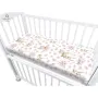 Cearceaf cu elastic, MimiNu, Pentru patut co-sleeper, Theo, Dimensiune 85 x 46 cm, Din bumbac certificat Oeko Tex Standard 100, Sweet Deer Pink - 3