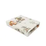 Cearceaf cu elastic, MimiNu, Pentru patut co-sleeper, Timon, Din bumbac certificat Oeko Tex Standard 100, Dimensiune 87 x 51 cm, Design, Time for fun - 1