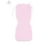 Salteluta pentru carucior, MimiNu, Reversibila, Cu doua fete, Din catifea si bumbac, Materiale certificate Oeko Tex Standard 100, 78 x 34 cm, Sweet Deer Pink/Pink - 3