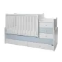 Mobilier, Maxi Plus, 70x160 cm, transformabil, White Baby Blue - 1