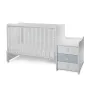 Mobilier, Maxi Plus, 70x160 cm, transformabil, White Baby Blue - 6