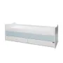 Mobilier, Maxi Plus, 70x160 cm, transformabil, White Baby Blue - 9