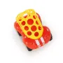 Masinuta de curse, Oball, Rattle&Roll, Cu sunete, 3+ luni, Rosu/Galben - 4
