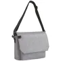 Organizator auto si pentru carucior, FreeON, 3 in 1, Transformabil in gentuta mamici, Cu suport pentru tableta, iPad, Cu buzunare, Grey - 4