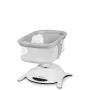 Pachet complet pentru primele zile, Balansoar si landou, Lionelo, Bella, 2 in 1, Rotire 360 grade, Scaun reglabil, 6 miscari unice + Patut co-sleeper, Lionelo, Luna, 2 in 1, Cu laterala culisanta, Cu setare unghiulara, Gri - 6
