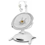 Pachet complet pentru primele zile, Balansoar si landou, Lionelo, Bella, 2 in 1, Rotire 360 grade, Scaun reglabil, 6 miscari unice + Patut co-sleeper, Lionelo, Luna, 2 in 1, Cu laterala culisanta, Cu setare unghiulara, Gri - 9
