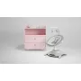 Pachet complet pentru primele zile, Balansoar si landou, Lionelo, Bella, 2 in 1, Rotire 360 grade, Scaun reglabil, 6 miscari unice + Patut co-sleeper, Lionelo, Luna, 2 in 1, Cu laterala culisanta, Cu setare unghiulara, Gri - 18