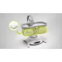 Pachet complet pentru primele zile, Balansoar si landou, Lionelo, Bella, 2 in 1, Rotire 360 grade, Scaun reglabil, 6 miscari unice + Patut co-sleeper, Lionelo, Luna, 2 in 1, Cu laterala culisanta, Cu setare unghiulara, Gri - 19