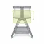 Pachet complet pentru primele zile, Balansoar si landou, Lionelo, Bella, 2 in 1, Rotire 360 grade, Scaun reglabil, 6 miscari unice + Patut co-sleeper, Lionelo, Luna, 2 in 1, Cu laterala culisanta, Cu setare unghiulara, Gri - 26