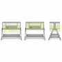 Pachet complet pentru primele zile, Balansoar si landou, Lionelo, Bella, 2 in 1, Rotire 360 grade, Scaun reglabil, 6 miscari unice + Patut co-sleeper, Lionelo, Luna, 2 in 1, Cu laterala culisanta, Cu setare unghiulara, Gri - 34