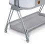 Pachet complet pentru primele zile, Balansoar si landou, Lionelo, Bella, 2 in 1, Rotire 360 grade, Scaun reglabil, 6 miscari unice + Patut co-sleeper, Lionelo, Luna, 2 in 1, Cu laterala culisanta, Cu setare unghiulara, Gri - 36