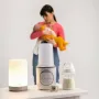 Pachet pentru hranire, Incalzitor biberoane, Lionelo, ThermUp 2.0, 5 in 1 + Pompa de san, Lionelo, Fidi Free Simple, Portabila, Cu accesorii, Hands-free + Incalzitor biberoane, Lionelo, ThermUp Go Plus, Portabil, Alb/Bej - 23